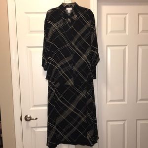 Black dress and jacket